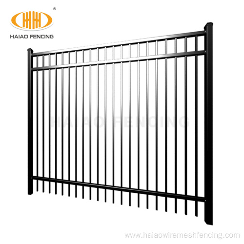 Garden security fence design steel fence panel